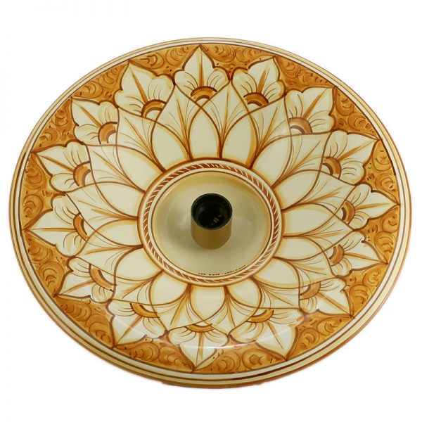 lampadario ceramica artigianato, handcrafted ceramic pendant lamp