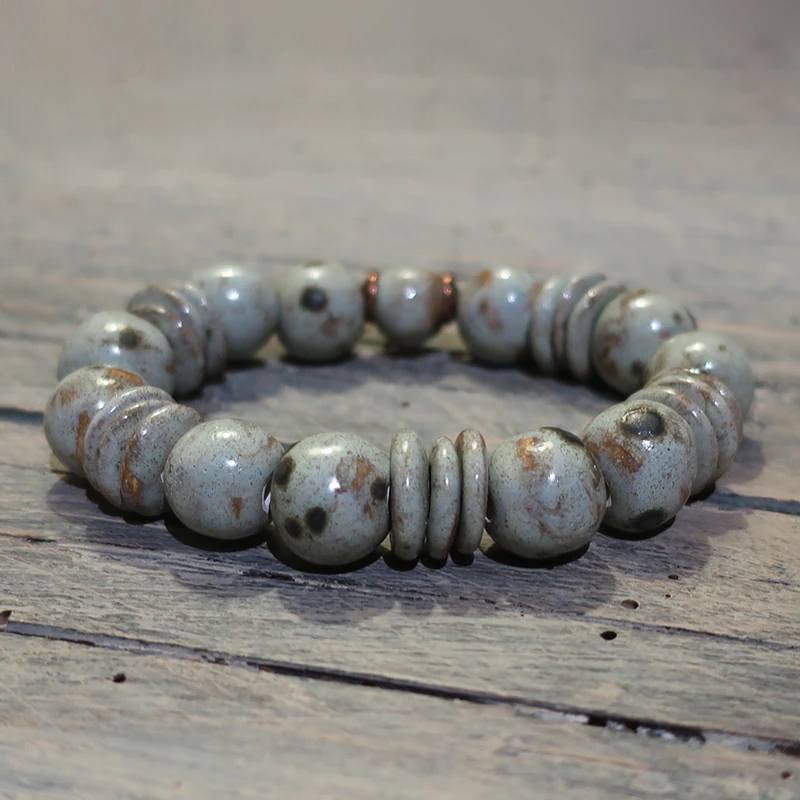 bracciale in ceramica artigianato artistico, artistic bracelet handmade in ceramic