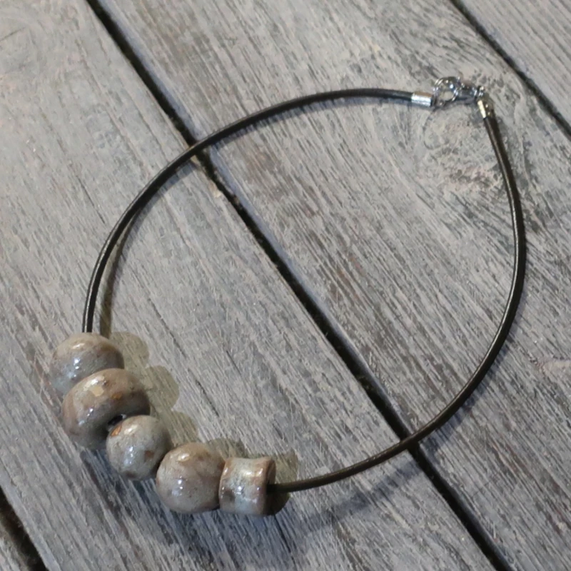 collana gioiello ceramica pezzo unico, necklace ceramic jewels