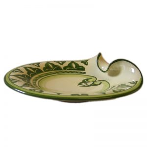 piatto in ceramica dipinto a mano, handpainted plate in ceramic