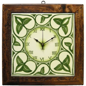 orologio da parete in ceramica, wall clock in ceramic