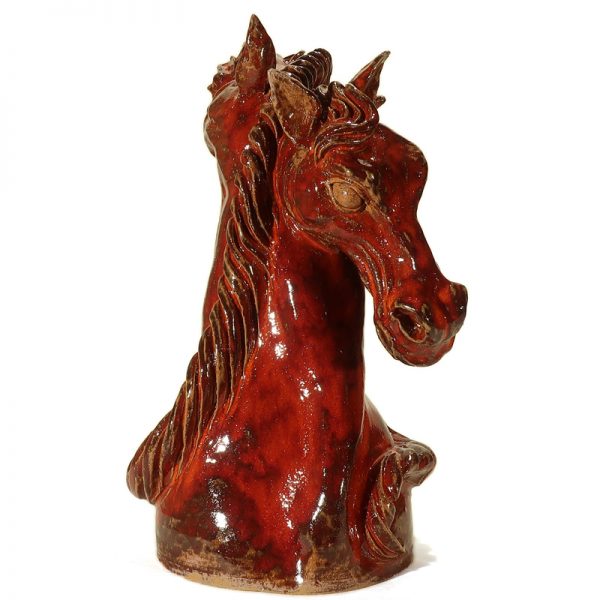 scultura cavalli arte ceramica toscana, sculpture horses tuscany ceramic art