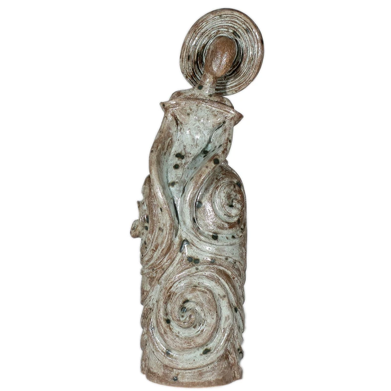 scultura donna arte ceramica, woman sculpture pottery art